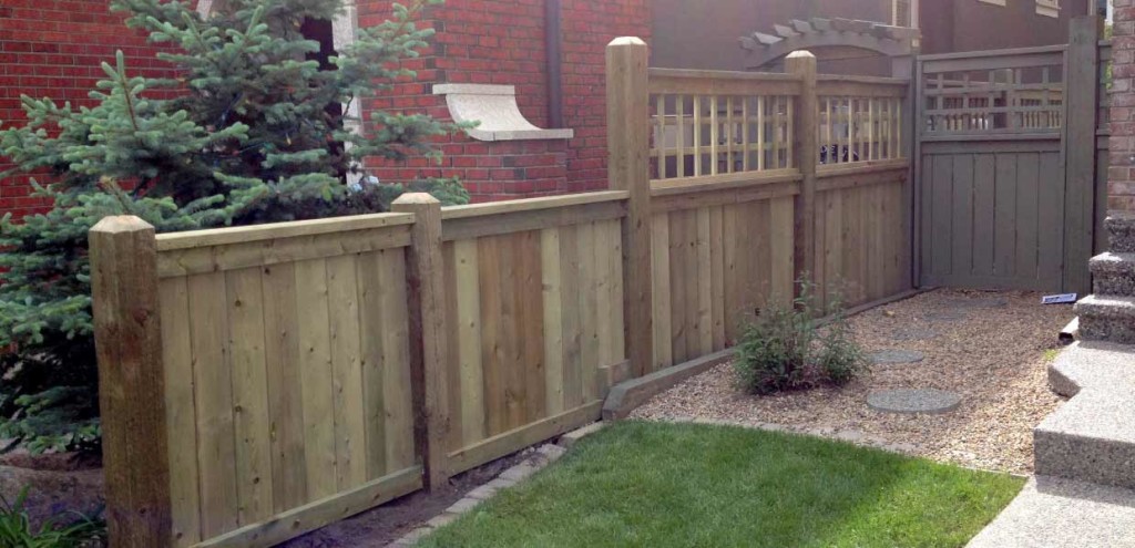 Landscape Construction Fence Ground Cover Sod Yard Busters Calgary
