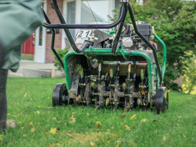 Yard Busters Landscaping - Professional Core Aeration Services